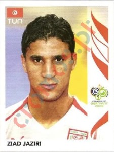 584 Ziad Jaziri – FIFA World Cup Germany 2006 Panini