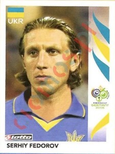 552 Serhiy Fedorov – FIFA World Cup Germany 2006 Panini