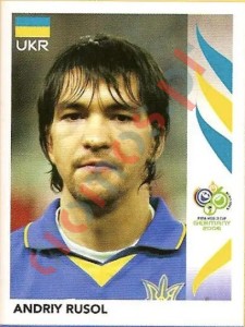 555 Andriy Rusol – FIFA World Cup Germany 2006 Panini