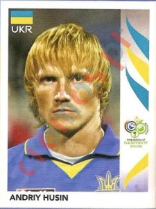 558 Andriy Husin – FIFA World Cup Germany 2006 Panini