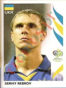 563 Serhiy Rebrov – FIFA World Cup Germany 2006 Panini