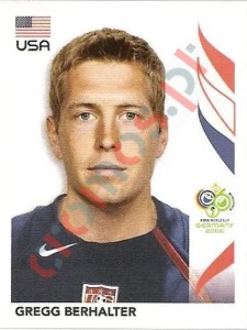 343 Gregg Berhalter – FIFA World Cup Germany 2006 Panini