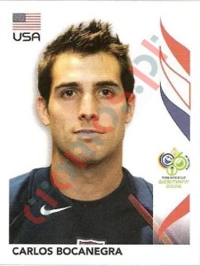 344 Carlos Bocanegra – FIFA World Cup Germany 2006 Panini