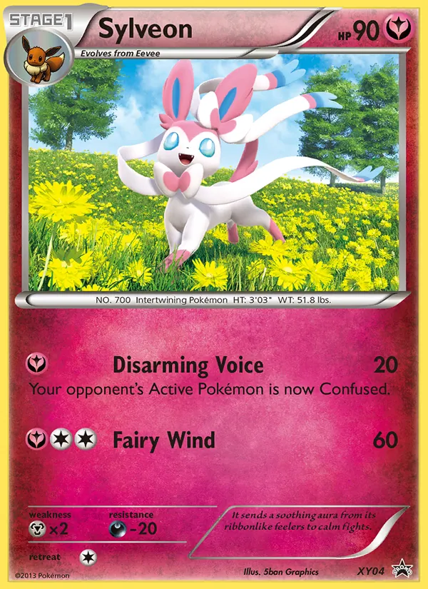 XY04 Sylveon – XY Black Star Promos