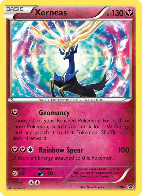 XY05 Xerneas – XY Black Star Promos
