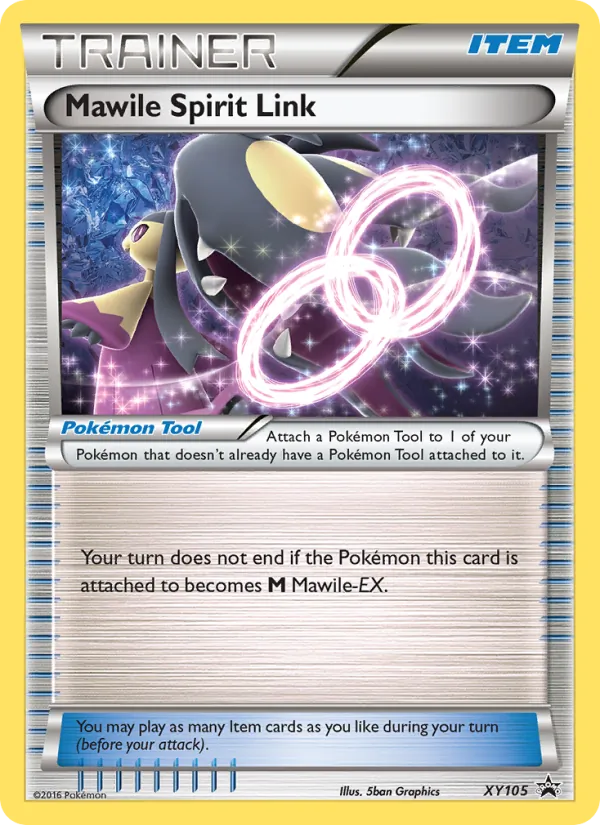 XY105 Mawile Spirit Link – XY Black Star Promos