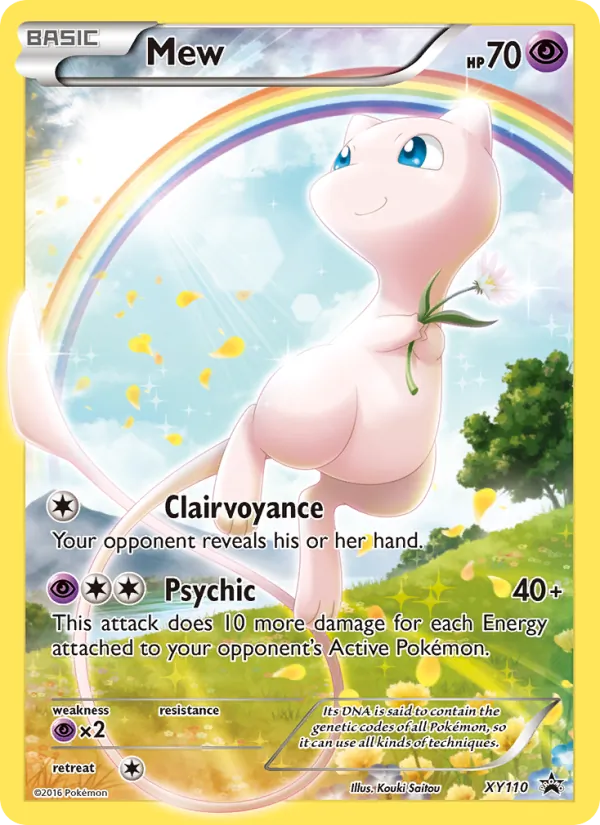 XY110 Mew – XY Black Star Promos