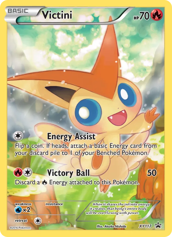 XY117 Victini – XY Black Star Promos