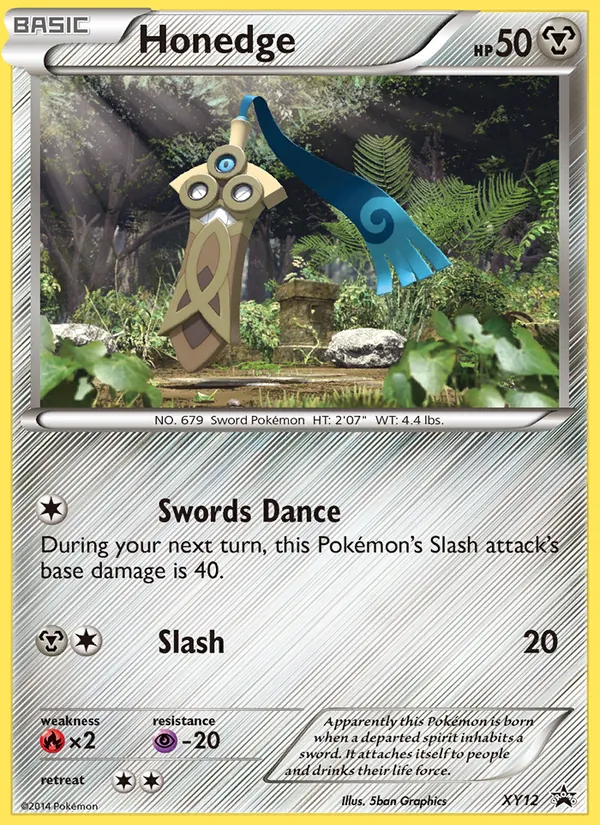 XY12 Honedge – XY Black Star Promos