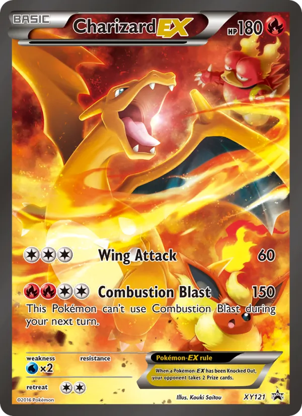 XY121 Charizard EX – XY Black Star Promos