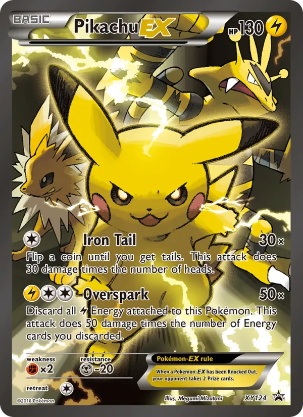 XY124 Pikachu EX – XY Black Star Promos