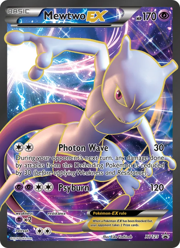 XY125 Mewtwo EX – XY Black Star Promos