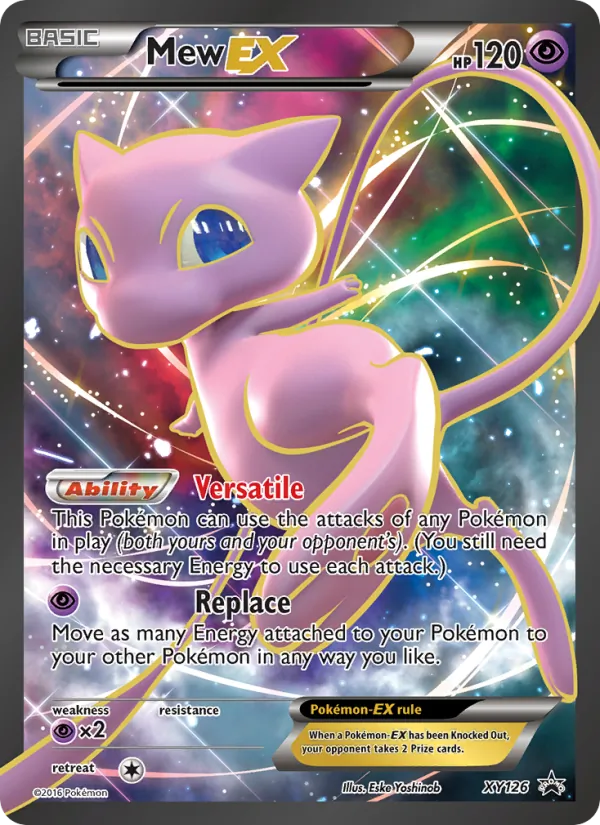 XY126 Mew EX – XY Black Star Promos