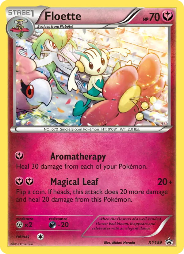 XY139 Floette – XY Black Star Promos