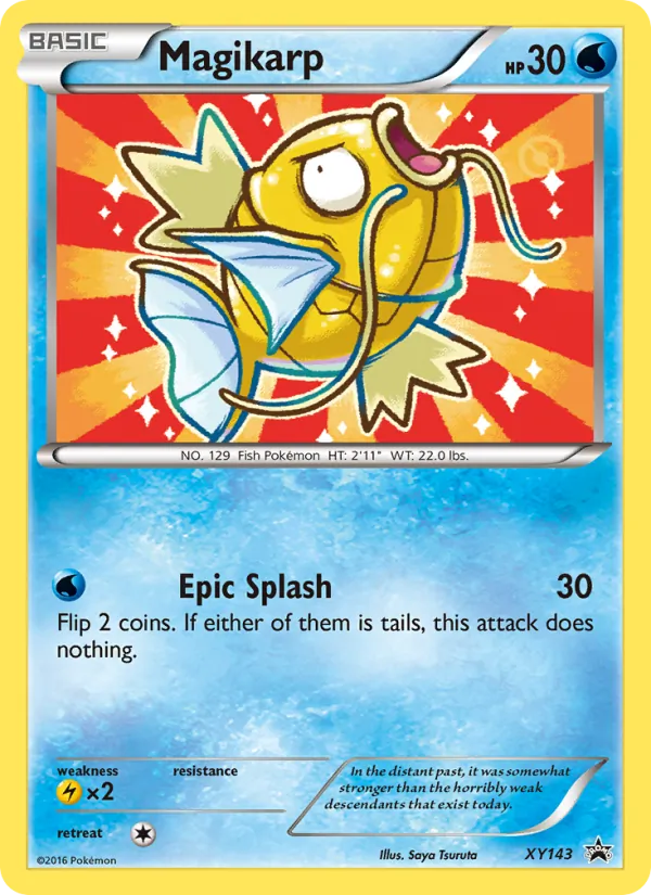 XY143 Magikarp – XY Black Star Promos