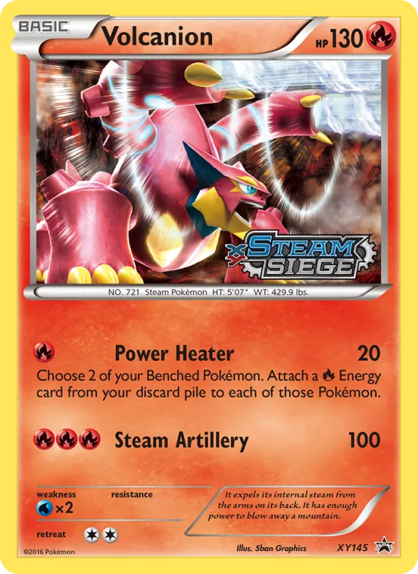 XY145 Volcanion – XY Black Star Promos
