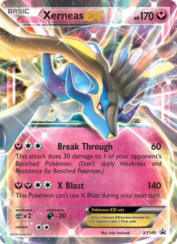 XY149 Xerneas EX – XY Black Star Promos