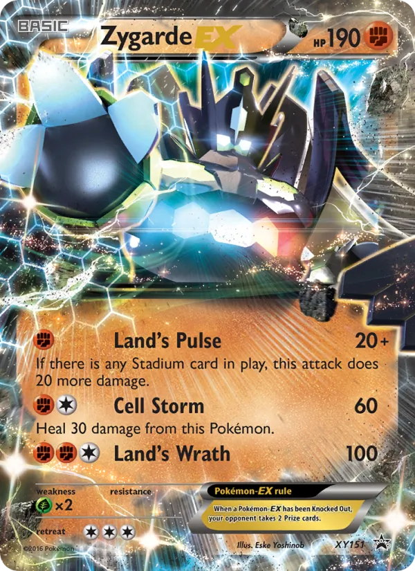 XY151 Zygarde EX – XY Black Star Promos