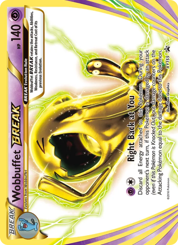 XY155 Wobbuffet BREAK – XY Black Star Promos