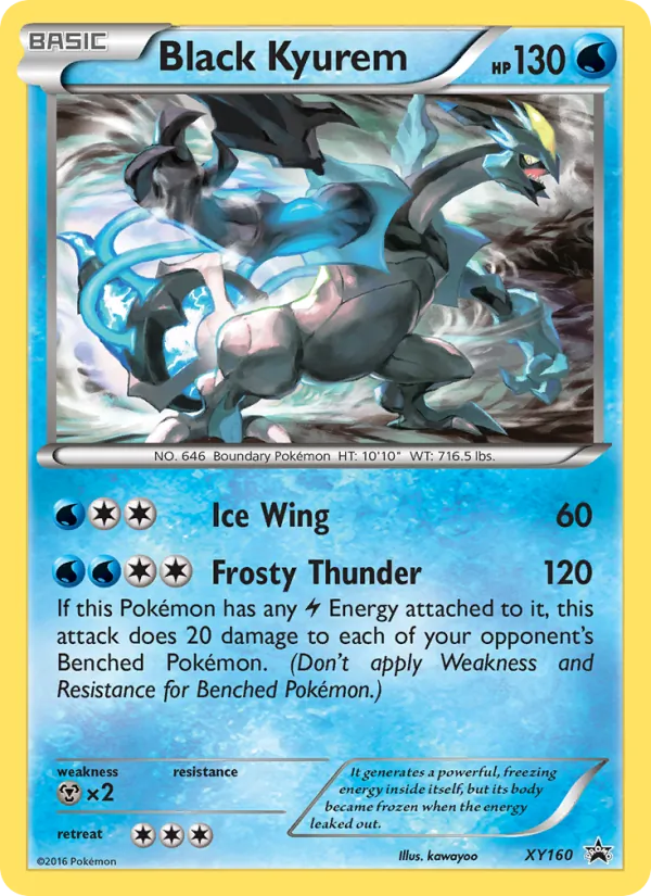 XY160 Black Kyurem – XY Black Star Promos