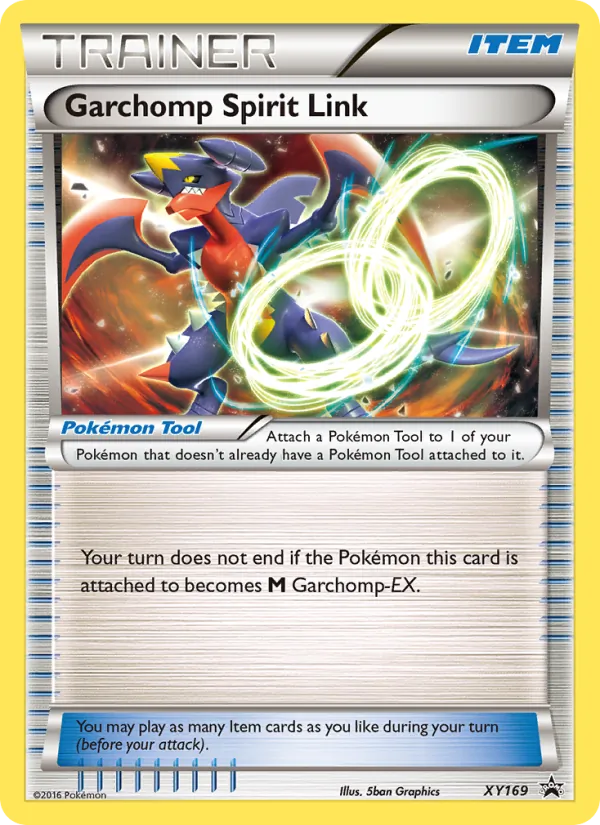 XY169 Garchomp Spirit Link – XY Black Star Promos