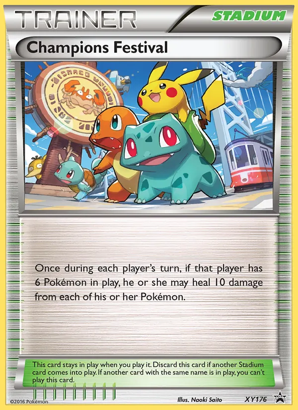 XY176 Champions Festival – XY Black Star Promos