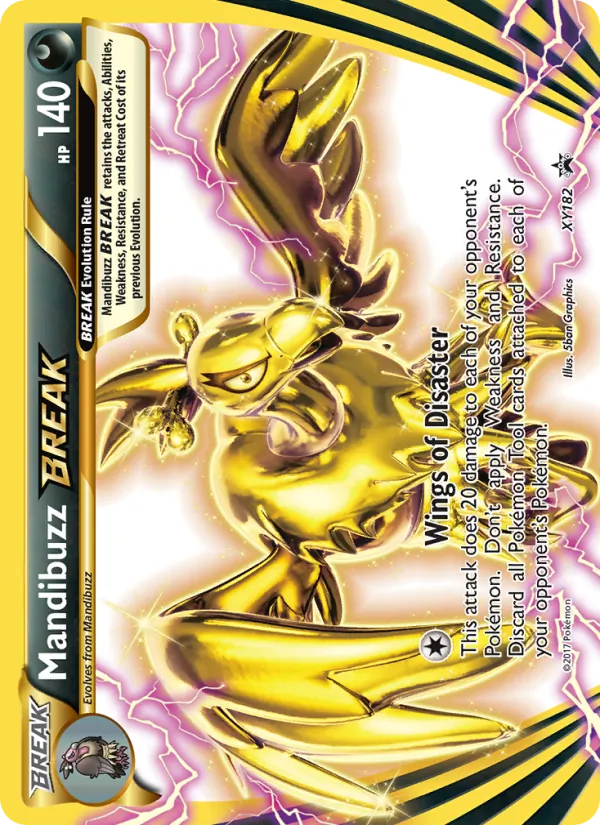 XY182 Mandibuzz BREAK – XY Black Star Promos