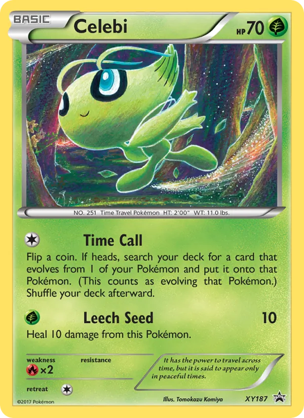 XY187 Celebi – XY Black Star Promos