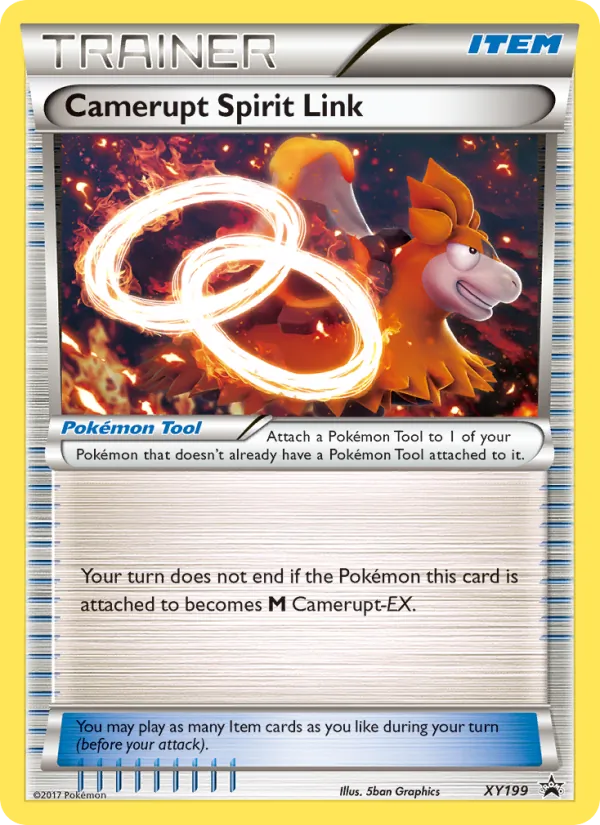 XY199 Camerupt Spirit Link – XY Black Star Promos