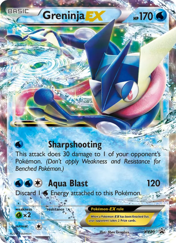 XY20 Greninja EX – XY Black Star Promos