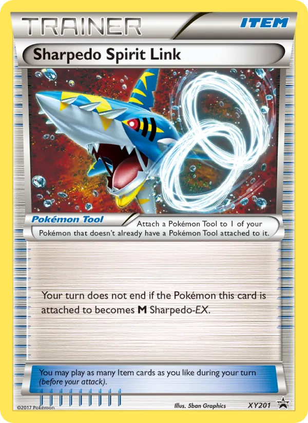 XY201 Sharpedo Spirit Link – XY Black Star Promos