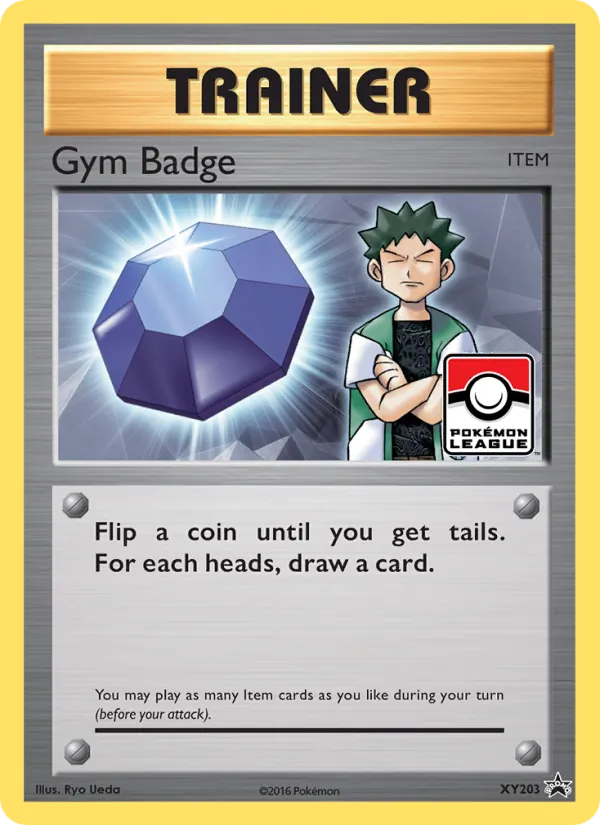 XY203 Gym Badge – XY Black Star Promos