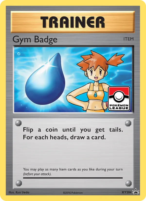 XY204 Gym Badge – XY Black Star Promos