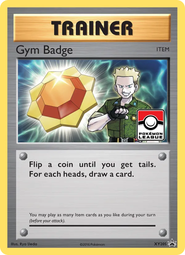 XY205 Gym Badge – XY Black Star Promos