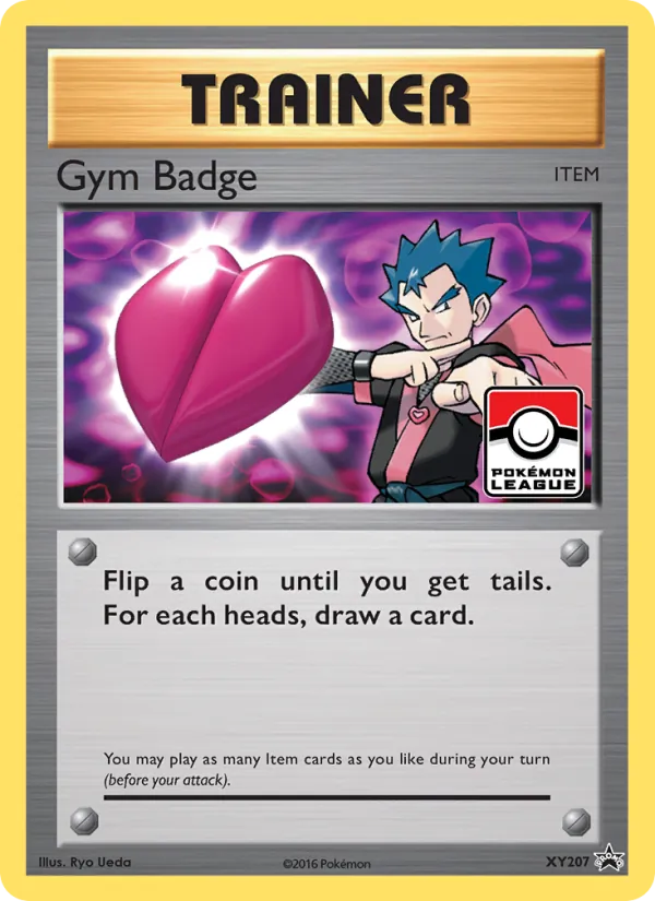 XY207 Gym Badge – XY Black Star Promos