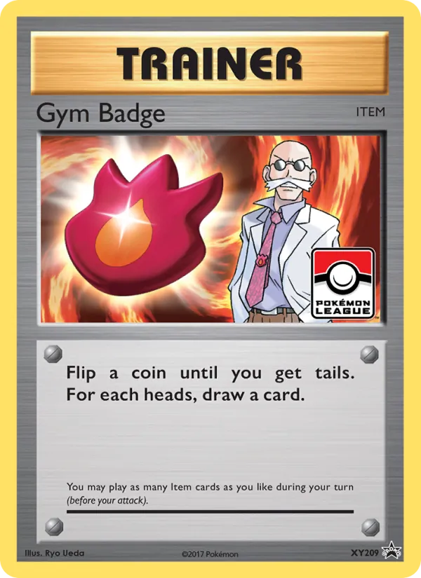 XY209 Gym Badge – XY Black Star Promos