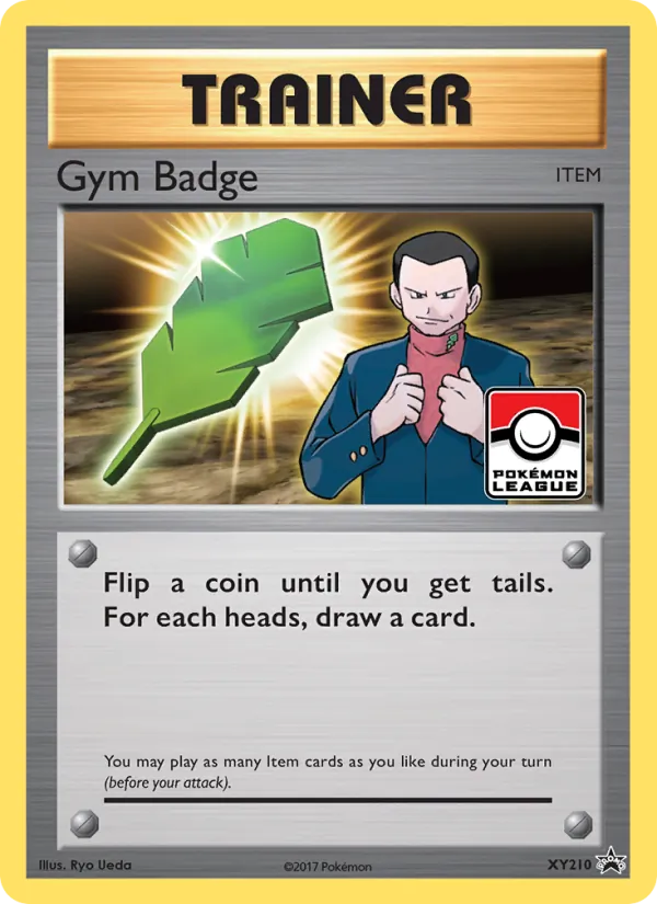 XY210 Gym Badge – XY Black Star Promos