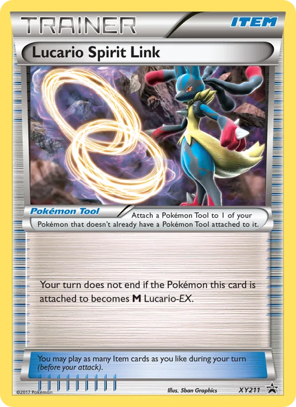 XY211 Lucario Spirit Link – XY Black Star Promos