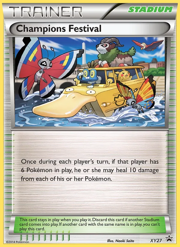 XY27 Champions Festival – XY Black Star Promos