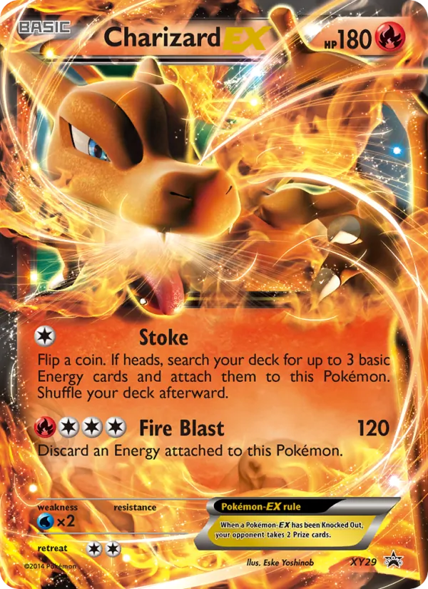 XY29 Charizard EX – XY Black Star Promos