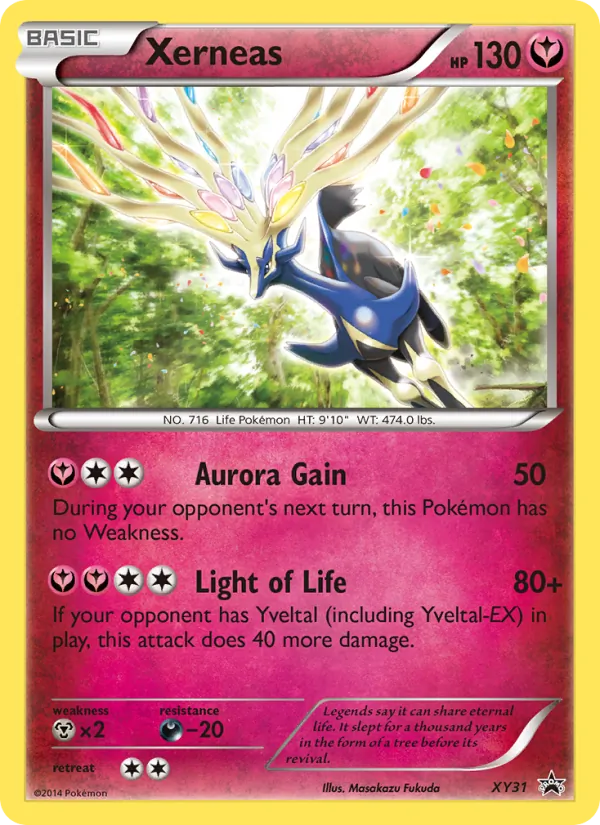 XY31 Xerneas – XY Black Star Promos