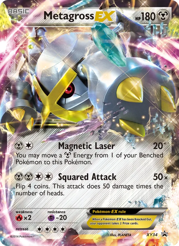 XY34 Metagross EX – XY Black Star Promos