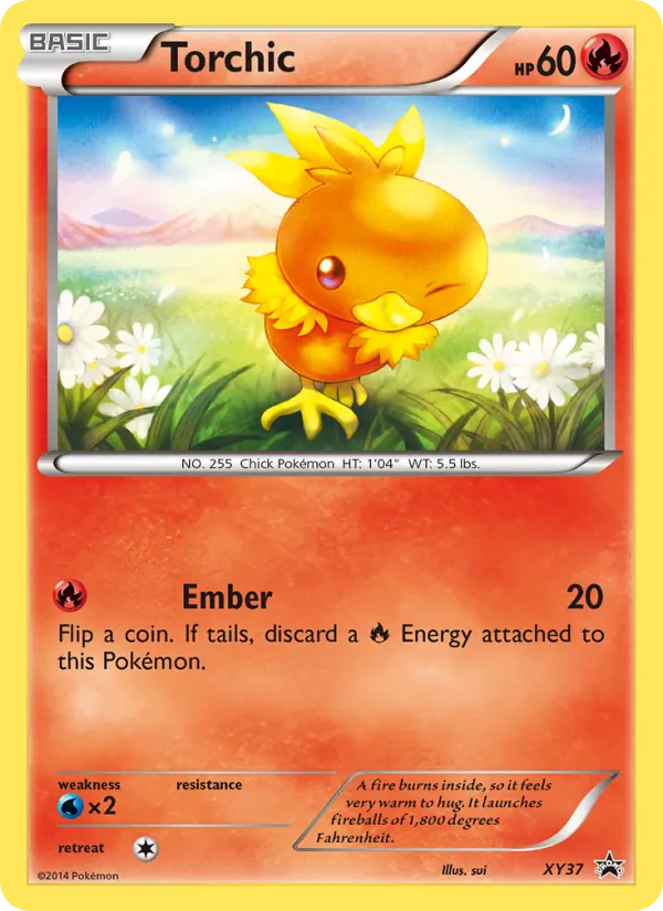 XY37 Torchic – XY Black Star Promos