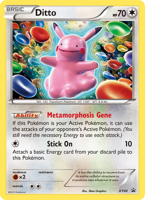 XY40 Ditto – XY Black Star Promos