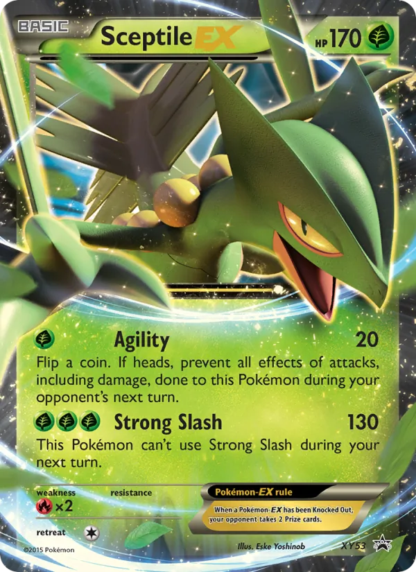 XY53 Sceptile EX – XY Black Star Promos