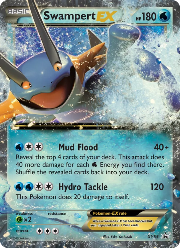 XY55 Swampert EX – XY Black Star Promos