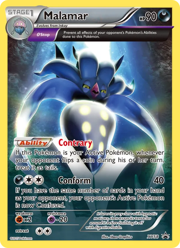 XY58 Malamar – XY Black Star Promos