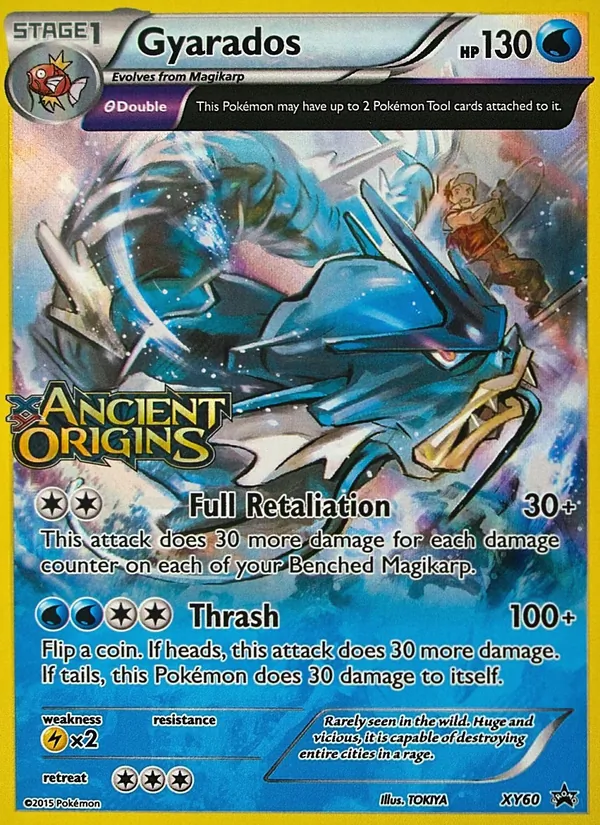 XY60 Gyarados – XY Black Star Promos