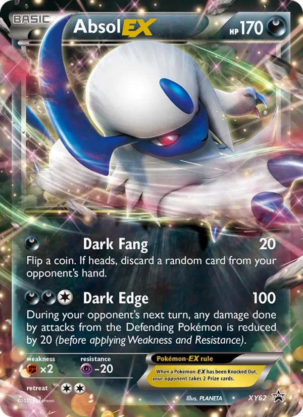 XY62 Absol EX – XY Black Star Promos