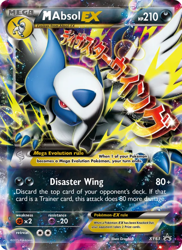 XY63 M Absol EX – XY Black Star Promos